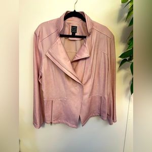 Liquid leather Clara Sun Woo jacket